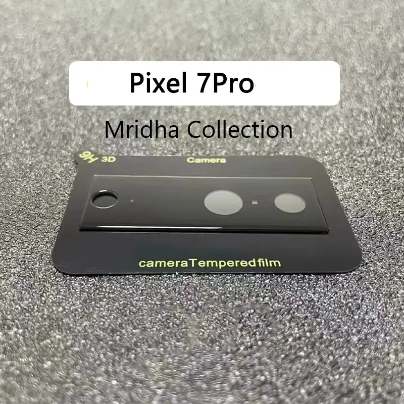 Picture of Google Pixel 7 Pro 5G Back 9H Full Camera Lens Protector Rear 9H 3D Camera Lens Protector,Upgraded HD,Clear Scratch Resistant [With Photo Friendly Flash Cut]