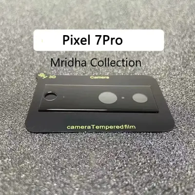 Picture of Google Pixel 7 Pro 5G Back 9H Full Camera Lens Protector Rear 9H 3D Camera Lens Protector,Upgraded HD,Clear Scratch Resistant [With Photo Friendly Flash Cut]