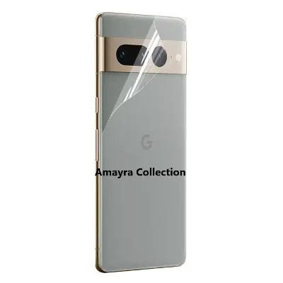 Picture of Google Pixel 7 Pro 5G TPU Protective Film Hydrogel Back Poly Protector Screen Protector Anti-Shatter / High Definition (Back Poly)