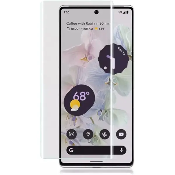 Picture of 2in1 Protector Combo Pack for Google Pixel 7 Pro 5G (A+ GRADE) UV Glass Screen Protector + Camera Protector Lens