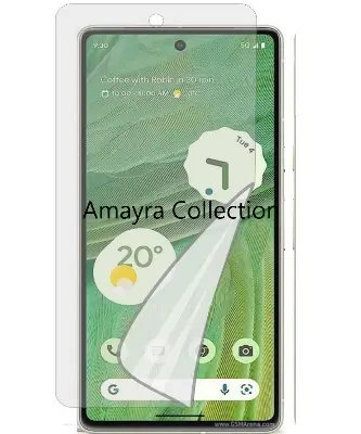 Picture of 3in1 Protector Combo Pack for Google Pixel 7 5G (Front Hydrogel Screen Protector Poly+Back Hydrogel Poly Protector+9h Camera Lens Protector)