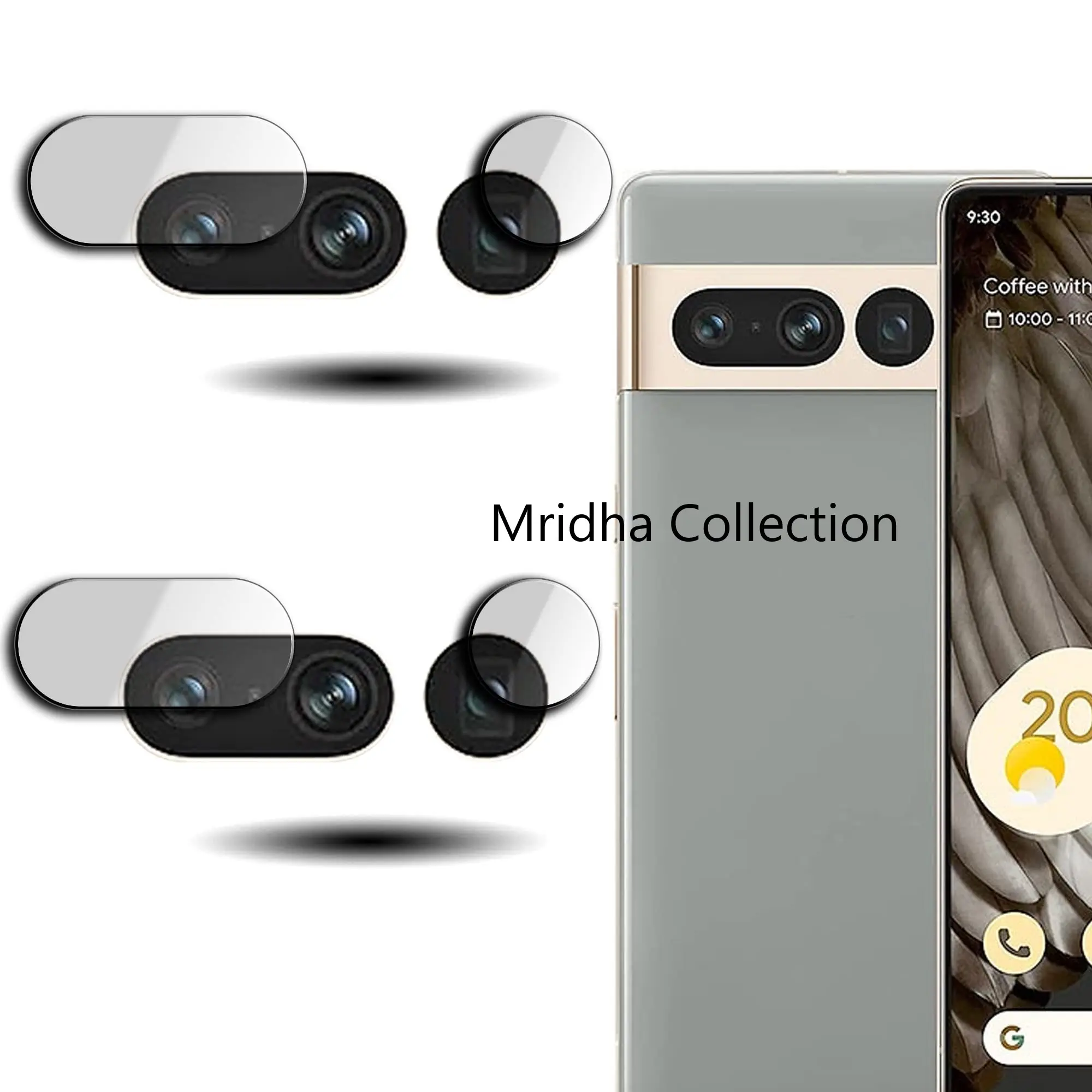 Picture of 2in1 Back Protector Combo Pack for Google Pixel 7 Pro 5G (Back Hydrogel Poly Protector + Camera Lens Protector)