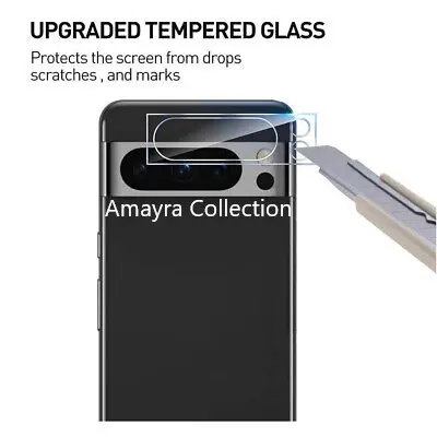 Picture of Google Pixel 8a 5G  Back Camera Lens Screen Protector Rear Camera Lens Screen Protector,Upgraded HD,Clear Scratch Resistant(Nano Poly)