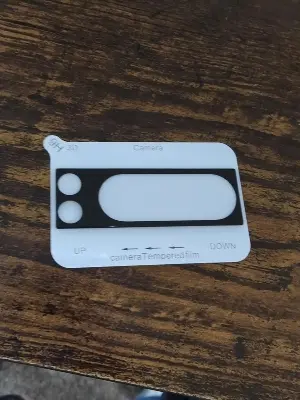 Picture of Google Pixel 8 Pro 5G Back 9H Full Camera Lens Protector Rear 9H 3Da Camera Lens Protector,Upgraded HD,Clear Scratch Resistant [With Photo Friendly Flash Cut]