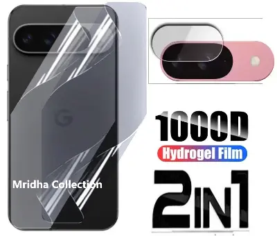 Picture of 2in1 Back Protector Combo Pack for Google Pixel 9 5G (Back Hydrogel Poly Protector+Camera Lens Protector)
