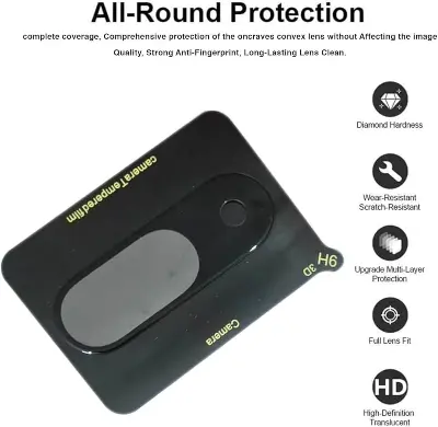 Picture of 2in1 Back Protector Combo Pack for Google Pixel 9a 5G (Back Hydrogel Poly Protector+9h Camera Lens Protector)