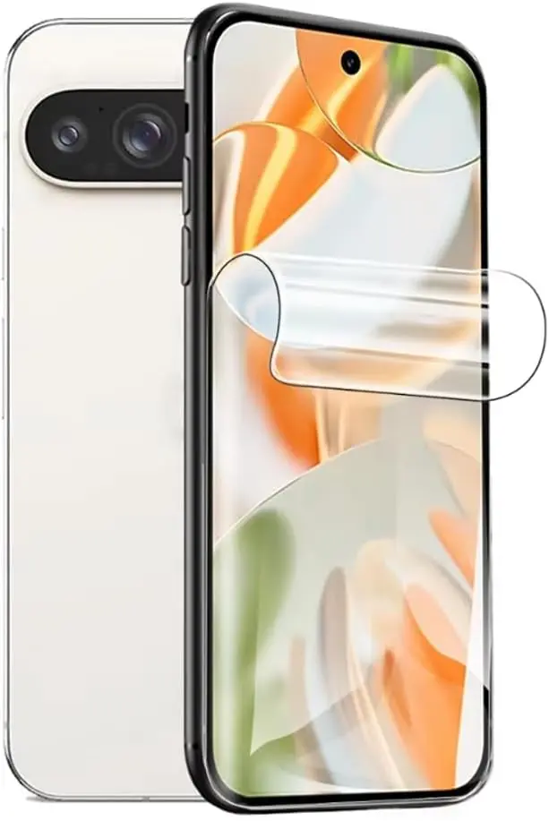 Picture of 2in1 Protector Combo Pack for Google Pixel 9 5G (Front Hydrogel Screen Protector Poly+9h Camera Lens Protector)