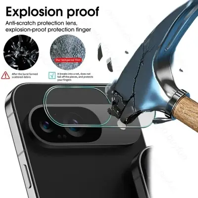Picture of Google Pixel 9 Pro XL 5G  Back Camera Lens Screen Protector Rear Camera Lens Screen Protector,Upgraded HD,Clear Scratch Resistant(Nano Poly)