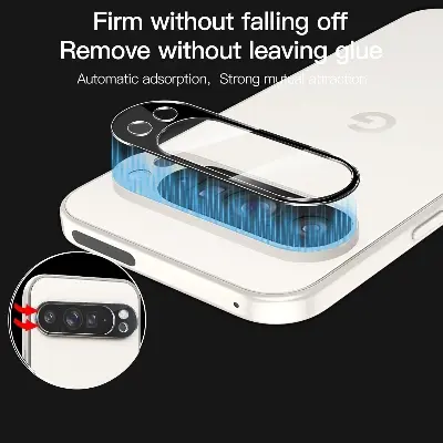 Picture of 2in1 Protector Combo Pack for Google Pixel 9 Pro XL 5G (Premium Full Screen Protector Glass+9h Camera Lens Protector)