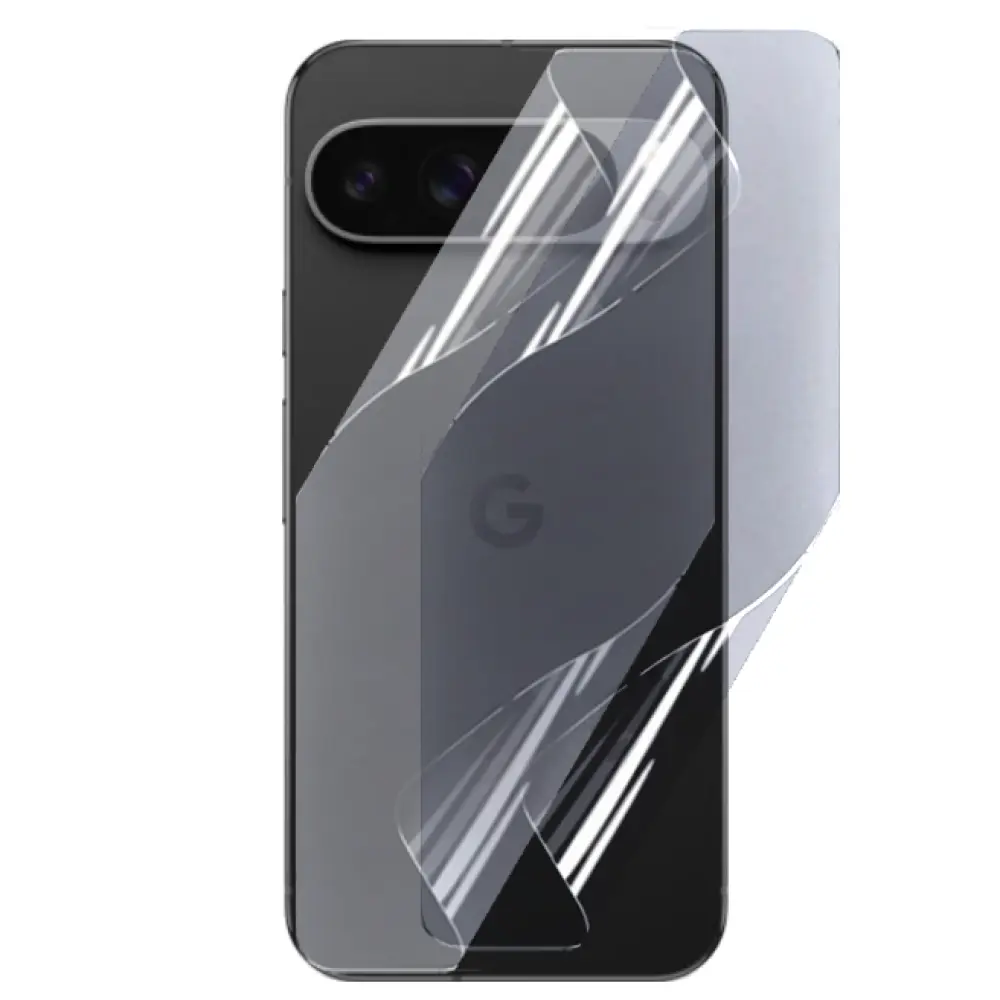 Picture of 3in1 Protector Combo Pack for Google Pixel 9 Pro 5G (Front Hydrogel Screen Protector Poly+Back Hydrogel Poly Protector+9h Camera Lens Protector)