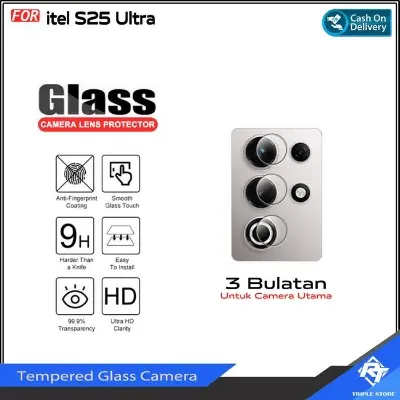 Picture of itel S25 Ultra Back Camera Lens Screen Protector Rear Camera Lens Screen Protector,Upgraded HD,Clear Scratch Resistant(Nano Poly)