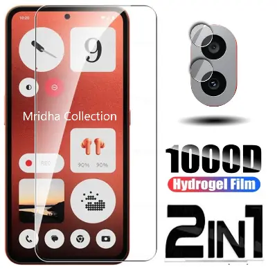 Picture of 2in1 Protector Combo Pack for Nothing CMF Phone 1 (Clear Screen Protector Glass + Camera Lens Protector)