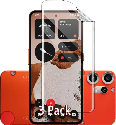 Picture of 2in1 Protector Combo Pack for Nothing CMF Phone 2 Pro (Front Hydrogel Protector Poly+Back Hydrogel Protector Poly)
