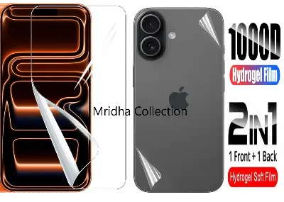Picture of 2in1 Protector Combo Pack for Apple iPhone 17 (Front Hydrogel Protector Poly + Back Hydrogel Protector Poly)