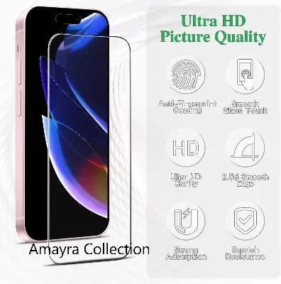 Picture of 2in1 Protector Combo Pack for Apple iPhone 17 Pro (Premium Full Screen Protector Glass + 3D Camera Lens Protector)