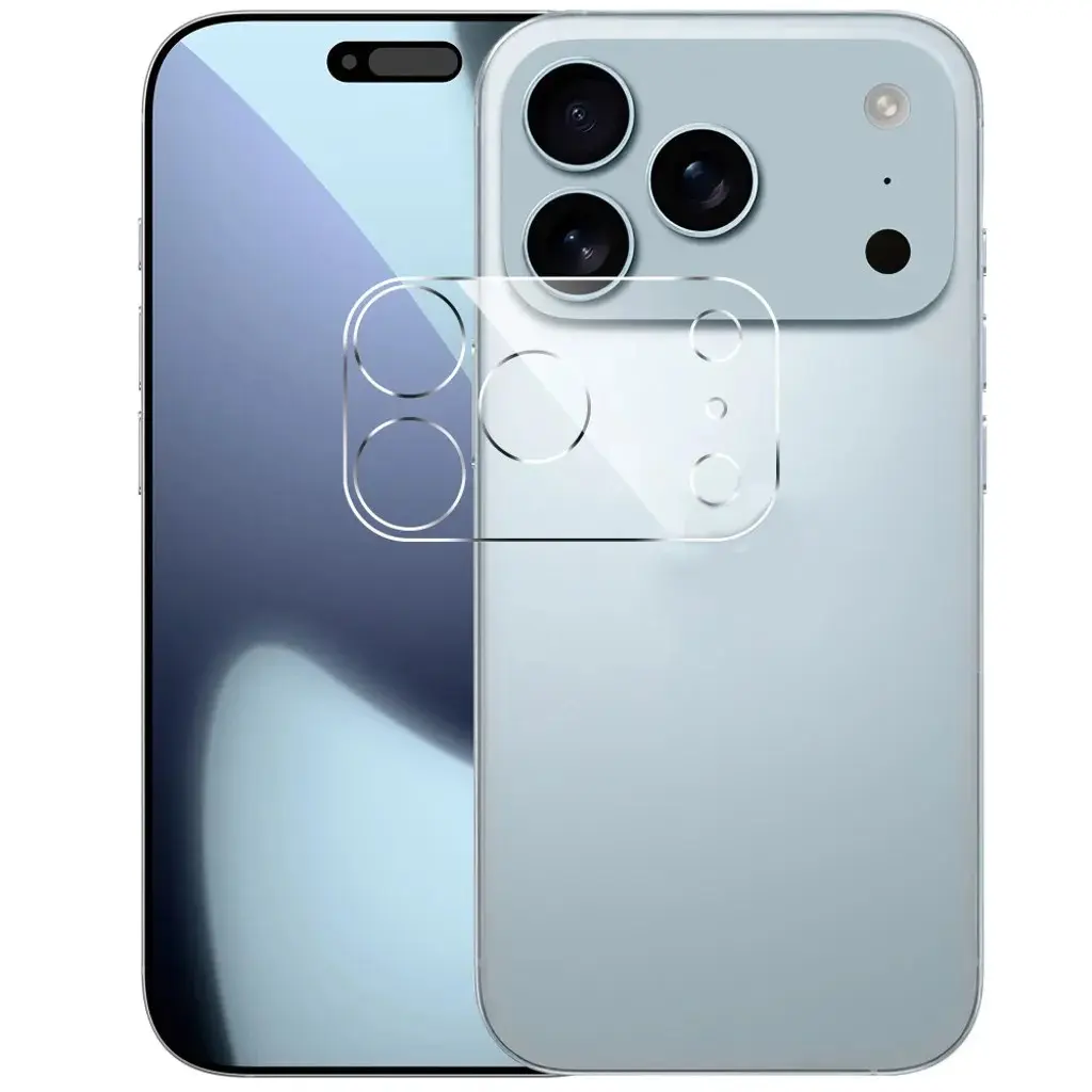 Picture of 2in1 Protector Combo Pack for Apple iPhone 17 Pro Max (Front Hydrogel Screen Protector Poly + 3D Camera Lens Protector Glass)