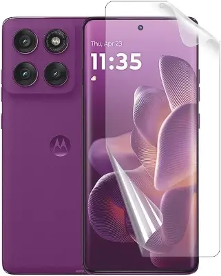 Picture of Motorola Edge 60s 5G (4 Layers) TPU Hydrogel Machine Cutting Screen Protector Film Anti-Shatter / High Definition (Front Poly)