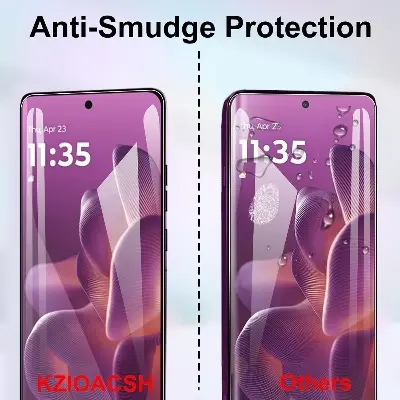 Picture of Motorola Edge 60 Pro 5G (4 Layers) TPU Hydrogel Machine Cutting Screen Protector Film Anti-Shatter / High Definition (Front Poly)