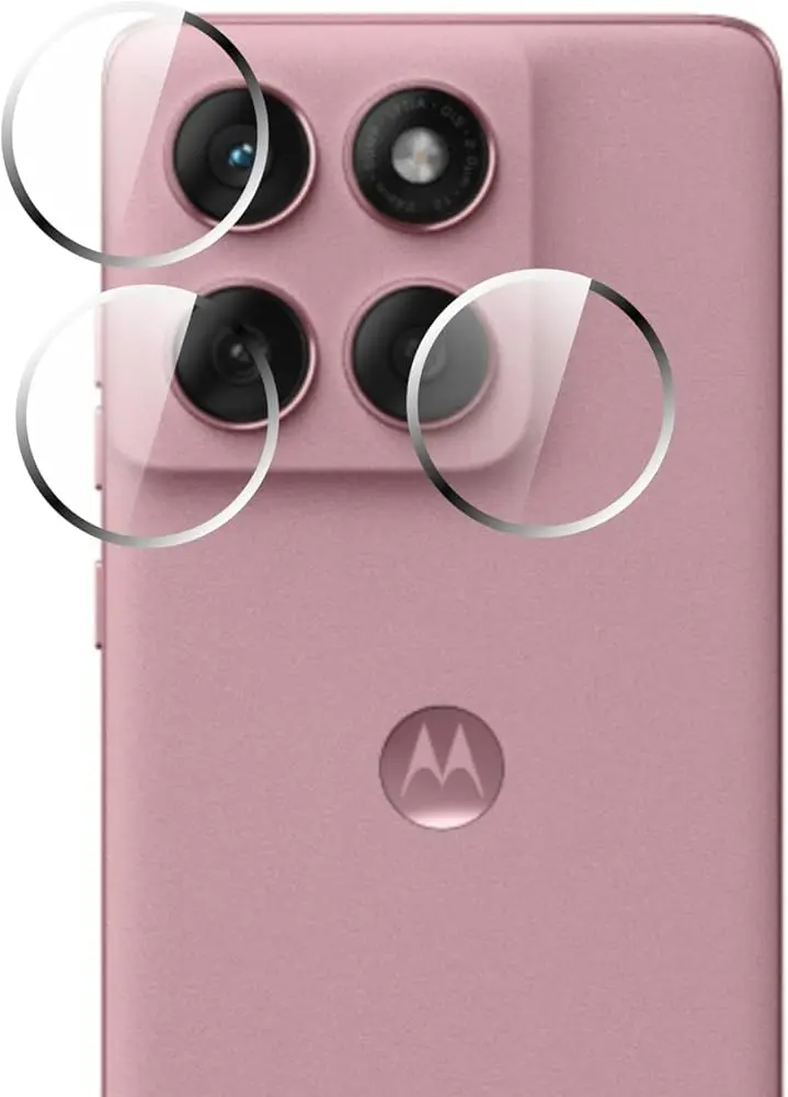 Picture of 3in1 Protector Combo Pack for Motorola Edge 60 Pro 5G (A+ GRADE) UV Glass Screen Protector + Back Protector Film + Camera Glass Protector)