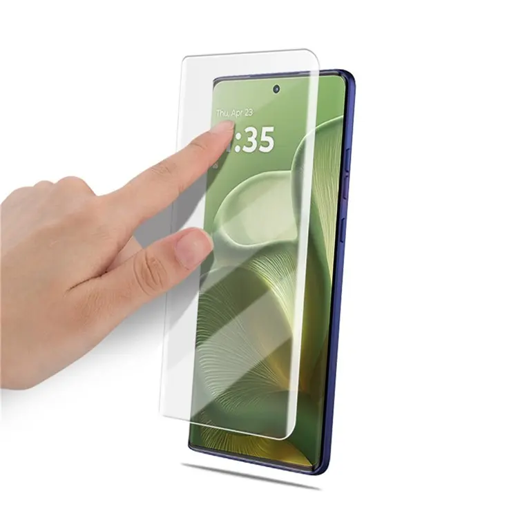 Picture of 2in1 Protector Combo Pack for Motorola Edge 60s 5G (A+ GRADE) UV Glass Screen Protector + Camera Protector Lens