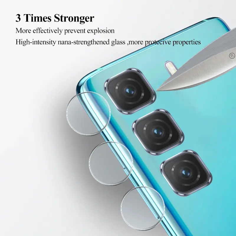 Picture of Infinix Hot 60 Pro+ / Infinix Hot 60 Pro Plus Back Camera Lens Screen Protector Rear Camera Lens Screen Protector,Upgraded HD,Clear Scratch Resistant(Nano Poly)