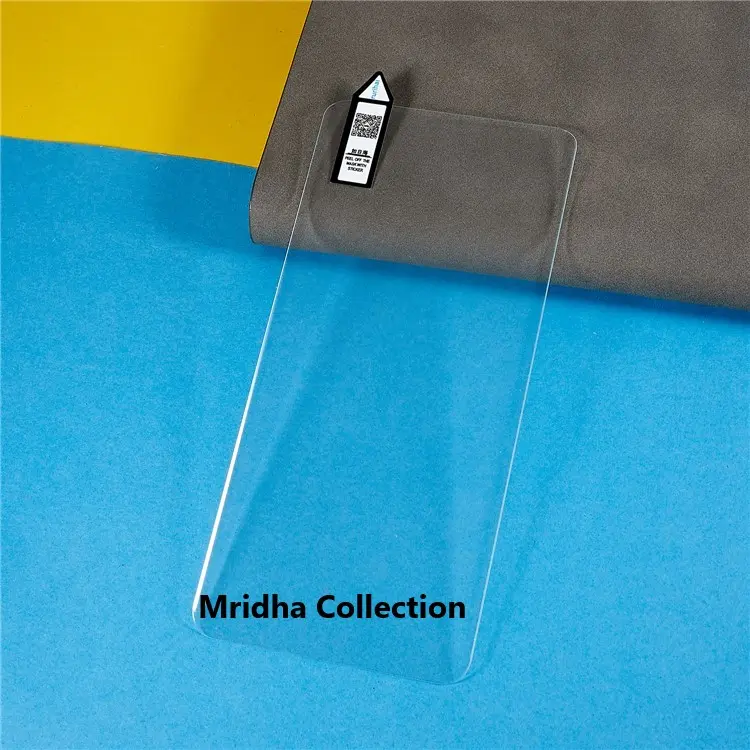 Picture of Infinix Hot 60 Pro+ / Infinix Hot 60 Pro Plus (A+ GRADE) Premium UV Tempered Glass Screen Protector Curved with Liquid Glue and UV Light -Transparent Clear