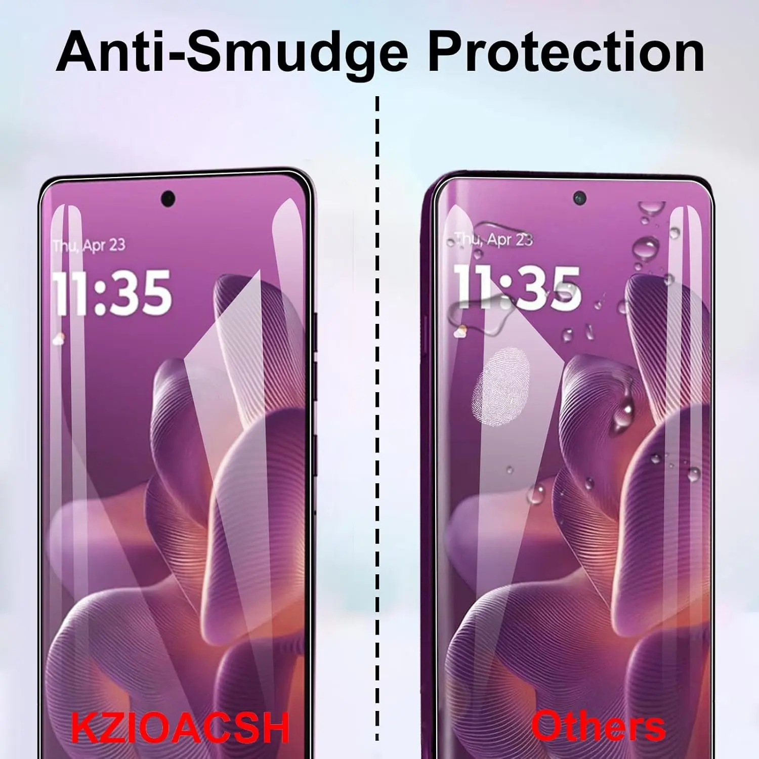 Picture of Infinix Hot 60 Pro+ / Infinix Hot 60 Pro Plus (4 Layers) TPU Hydrogel Machine Cutting Screen Protector Film Anti-Shatter / High Definition (Front Poly)