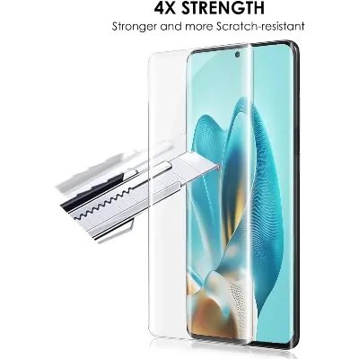 Picture of 2in1 Protector Combo Pack for Infinix Hot 60 Pro+ / Infinix Hot 60 Pro Plus (A+ GRADE) UV Glass Screen Protector + Camera Protector Lens