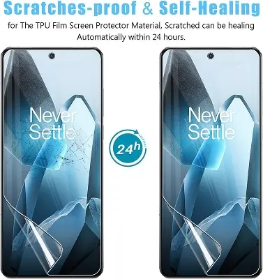 Picture of 2in1 Protector Combo Pack for OnePlus 13 5G / 1+ 13 5G (Front Hydrogel Protector Poly + Back Hydrogel Protector Poly)