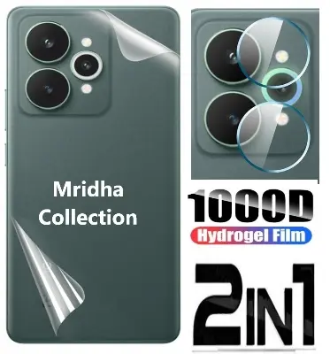 Picture of 2in1 Back Protector Combo Pack for Realme 15 Pro 5G (Back Hydrogel Poly Protector+Camera Lens Protector)