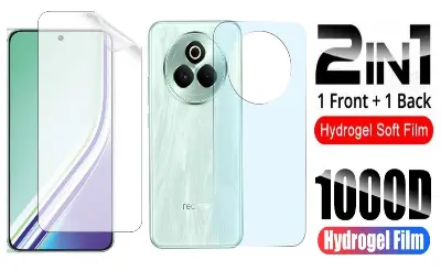 Picture of 2in1 Protector Combo Pack for Realme P3 Pro 5G (Front Hydrogel Protector Poly+Back Hydrogel Protector Poly)
