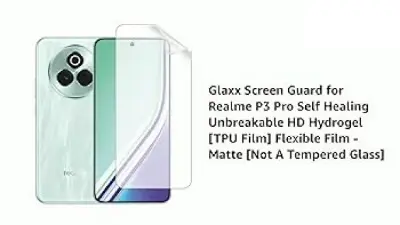Picture of Realme P3 Pro 5G (4 Layers) TPU Hydrogel Machine Cutting Screen Protector Film High Definition (Front Poly)