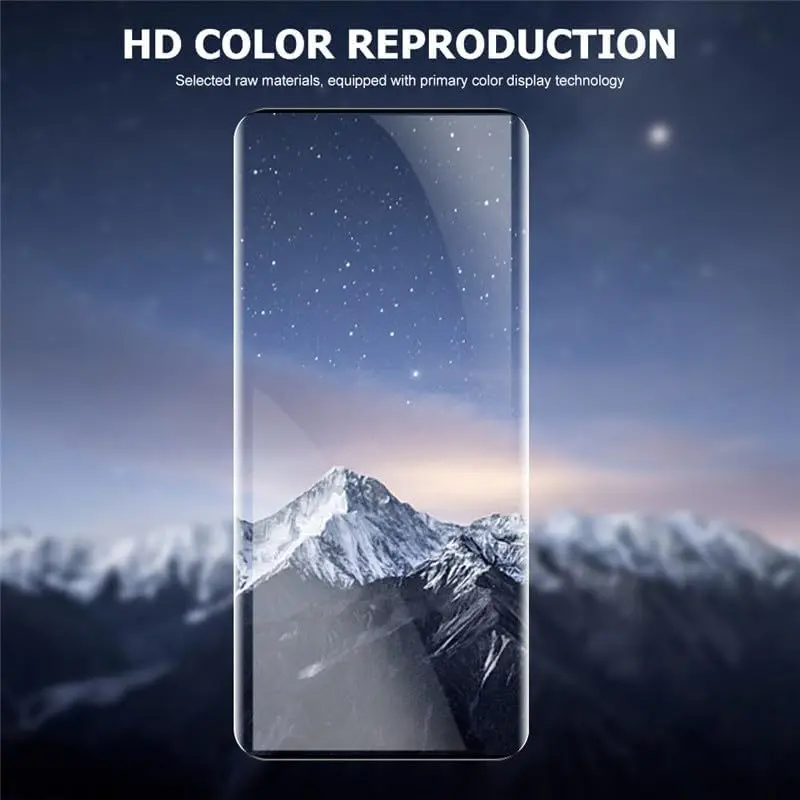 Picture of Realme P3 Ultra 5G Full Glue 9D Curved Tempered Glass Screen Protector Edge to Edge Fit Protection Tempered Glass (Black)