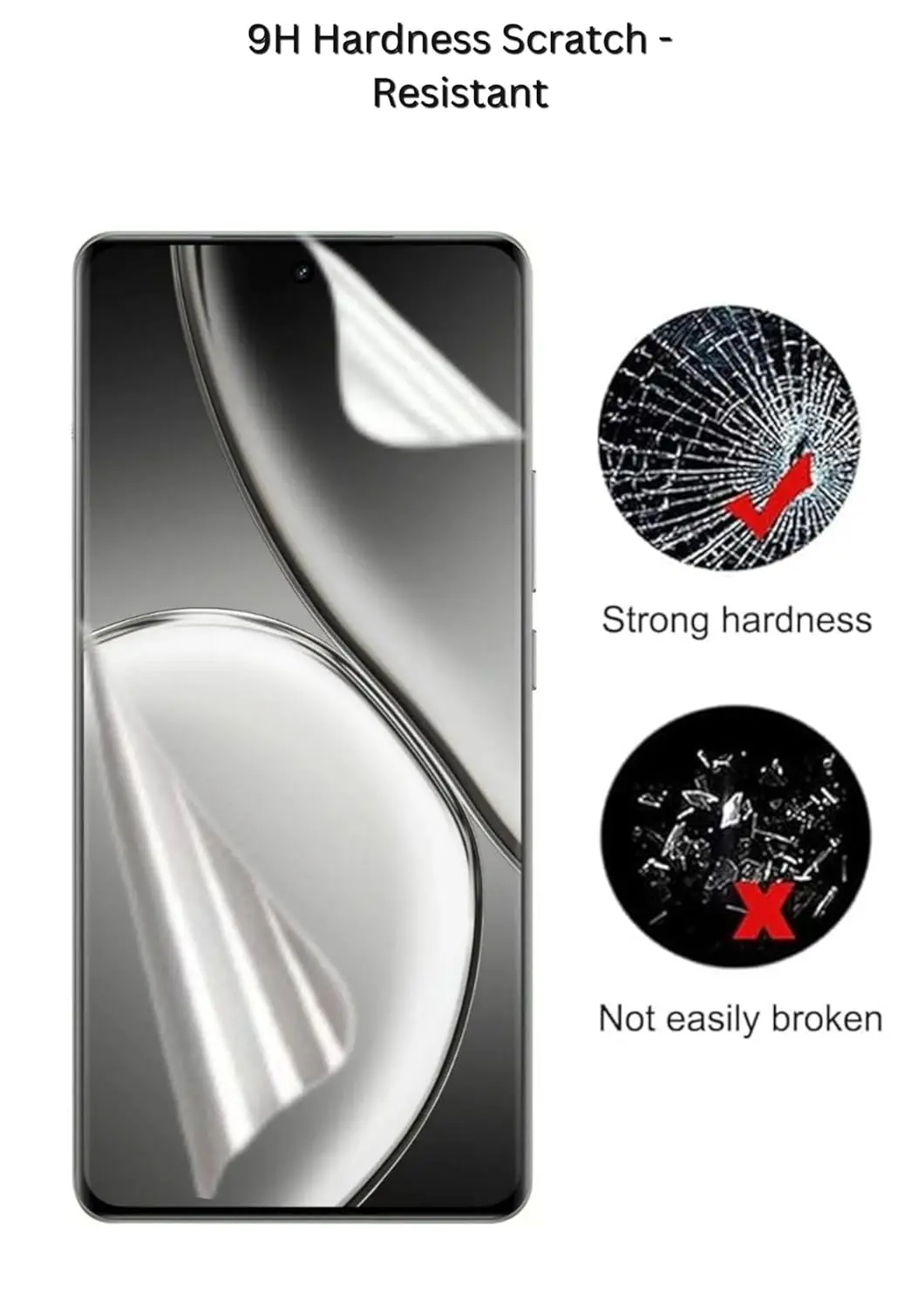 Picture of Xiaomi Civi 4 Pro (4 Layers) TPU Hydrogel Machine Cutting Screen Protector Film High Definition (Front Poly)