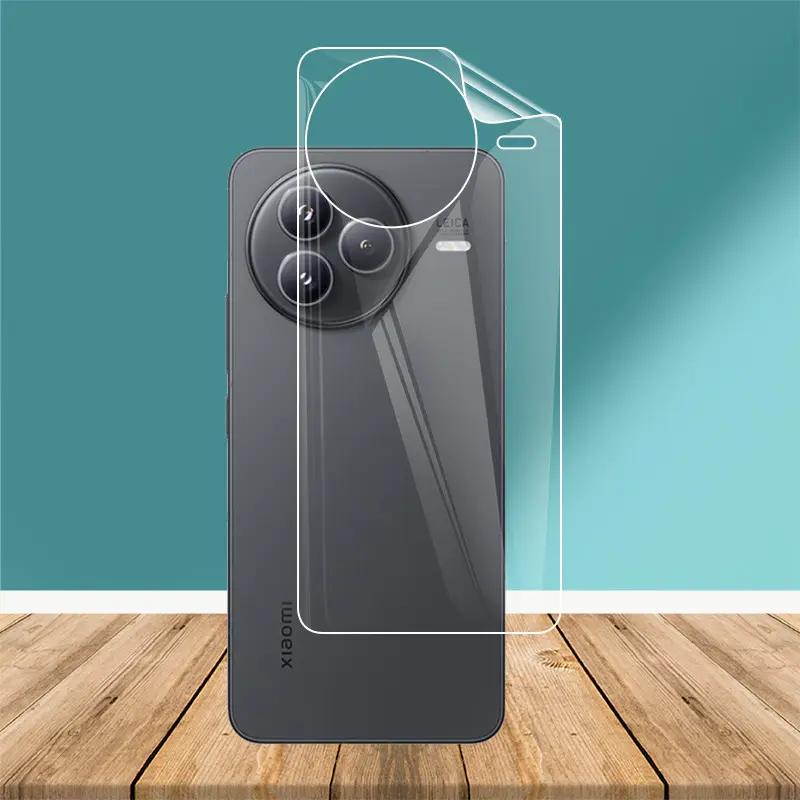 Picture of 3in1 Protector Combo Pack for Xiaomi Civi 5 Pro (Front Hydrogel Screen Protector Poly+Back Hydrogel Poly Protector+Camera Lens Protector)