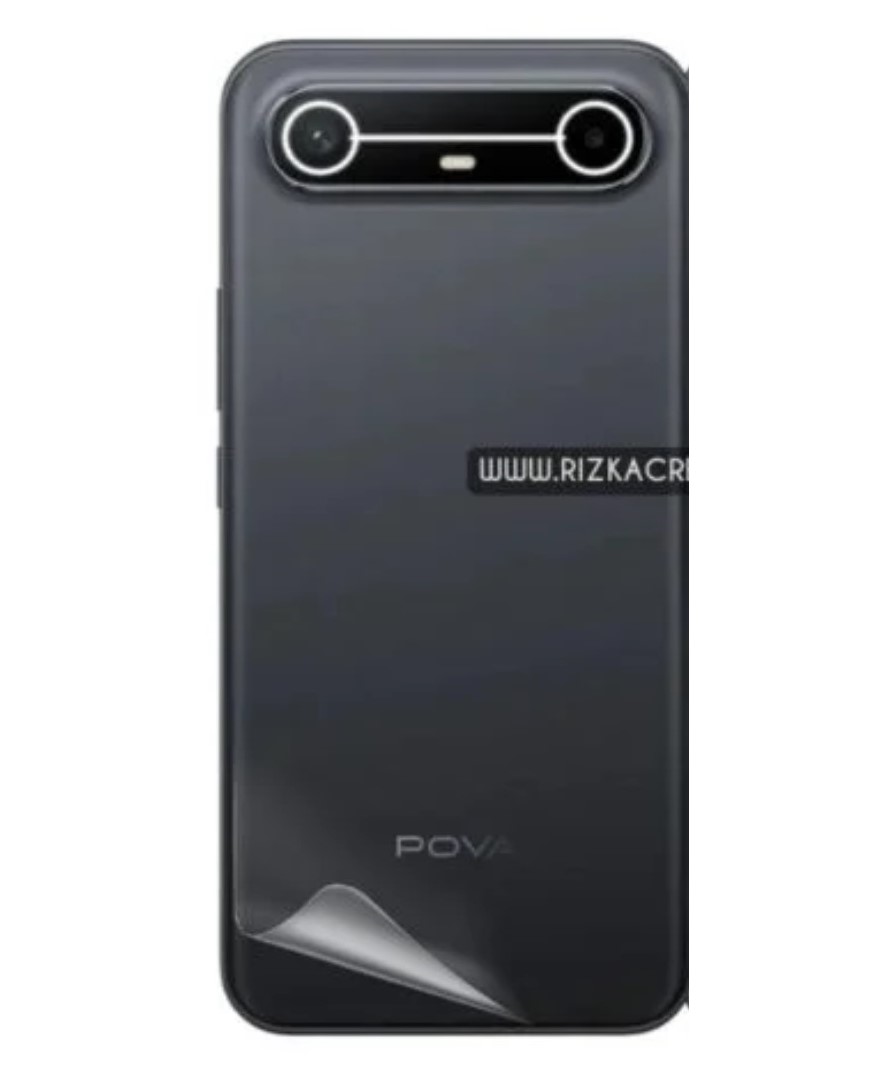 Picture of 2in1 Protector Combo Pack for Tecno Pova Slim (Front Hydrogel Protector Poly+Back Hydrogel Protector Poly)