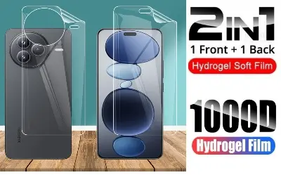 Picture of 2in1 Protector Combo Pack for Xiaomi Civi 5 Pro (Front Hydrogel Protector Poly+Back Hydrogel Protector Poly)