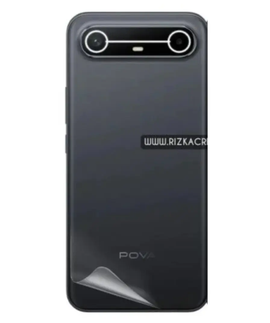 Picture of 2in1 Protector Combo Pack for Tecno Spark Slim (Front Hydrogel Protector Poly+Back Hydrogel Protector Poly)