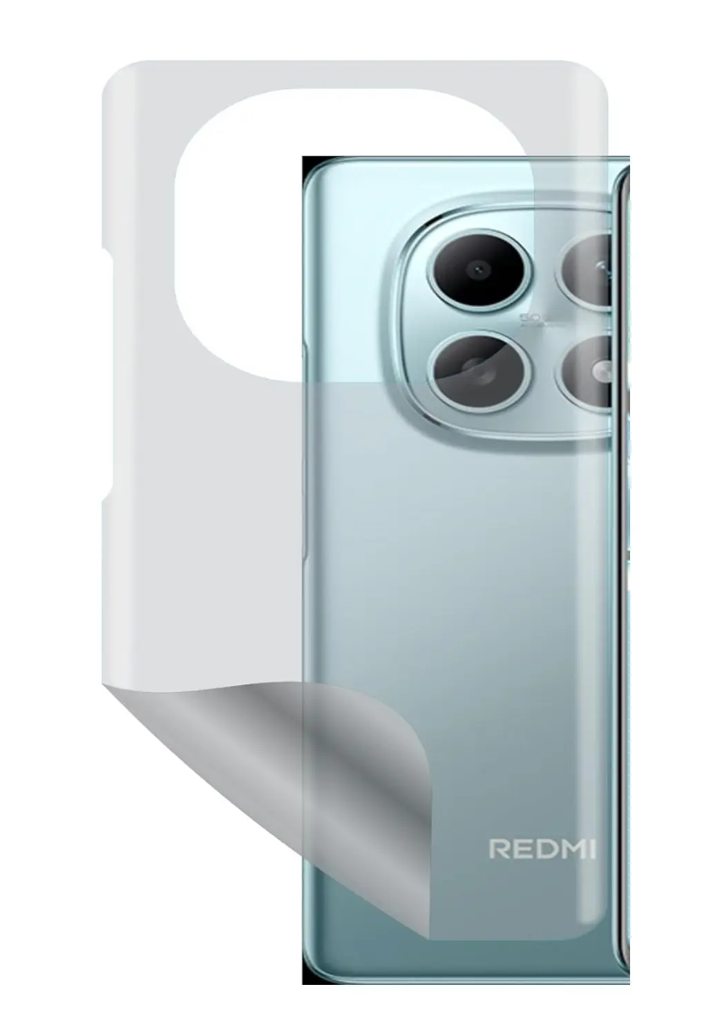 Picture of 2in1 Protector Combo Pack for Redmi Note 15 Pro (Front Hydrogel Protector Poly+Back Hydrogel Protector Poly)