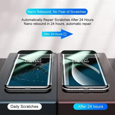 Picture of Tecno Pova Curve (4 Layers) TPU Hydrogel Machine Cutting Screen Protector Film High Definition (Front Poly)
