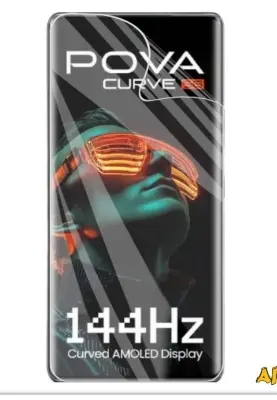 Picture of 2in1 Protector Combo Pack for Tecno Pova Curve (Front Hydrogel Protector Poly+Back Hydrogel Protector Poly)