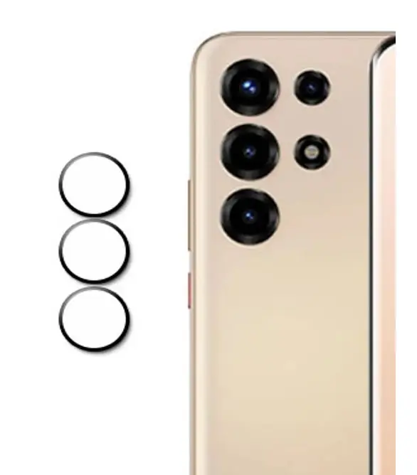Picture of itel Super 26 Ultra Back Camera Lens Screen Protector Rear Camera Lens Screen Protector,Upgraded HD,Clear Scratch Resistant(Nano Poly)