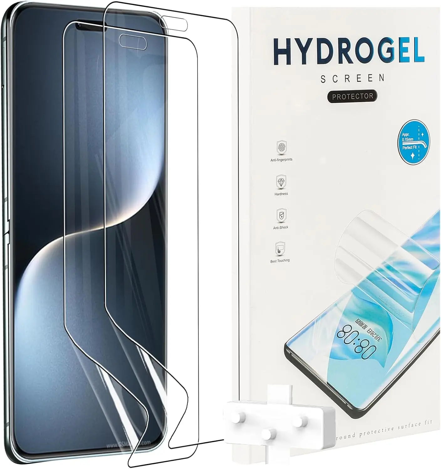 Picture of 2in1 Protector Combo Pack for Honor Magic6 Pro (Front Hydrogel Protector Poly+Back Hydrogel Protector Poly)