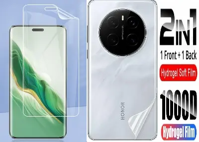 Picture of 2in1 Protector Combo Pack for Honor Magic8 Pro (Front Hydrogel Protector Poly+Back Hydrogel Protector Poly)