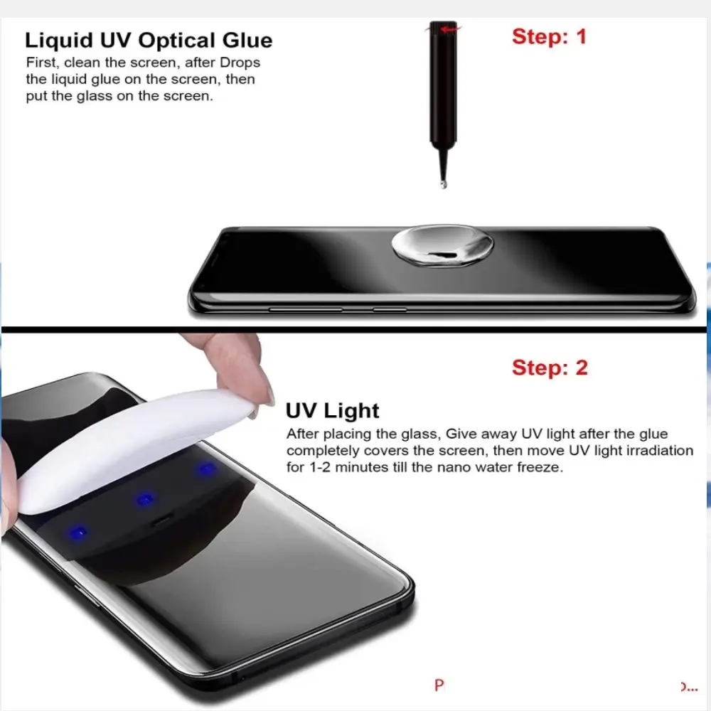 Picture of 2in1 Protector Combo Pack for vivo X200 (A+ GRADE) UV Glass Screen Protector + Camera Protector Lens