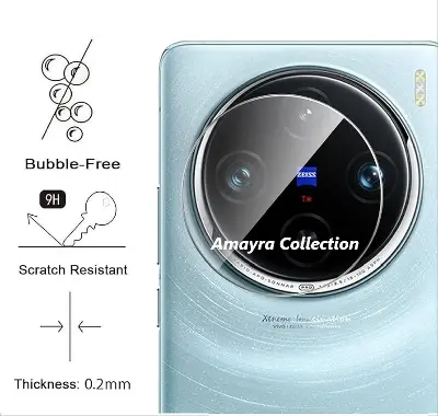 Picture of vivo X200 Pro Back Camera Lens Screen Protector Rear Camera Lens Screen Protector,Upgraded HD,Clear Scratch Resistant(Nano Poly)