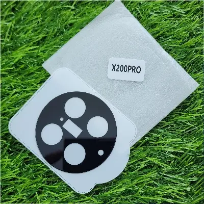 Picture of vivo X200 Pro Back 9H Full Camera Lens Protector Rear 9H 3D Camera Lens Protector,Upgraded HD,Clear Scratch Resistant [With Photo Friendly Flash Cut]