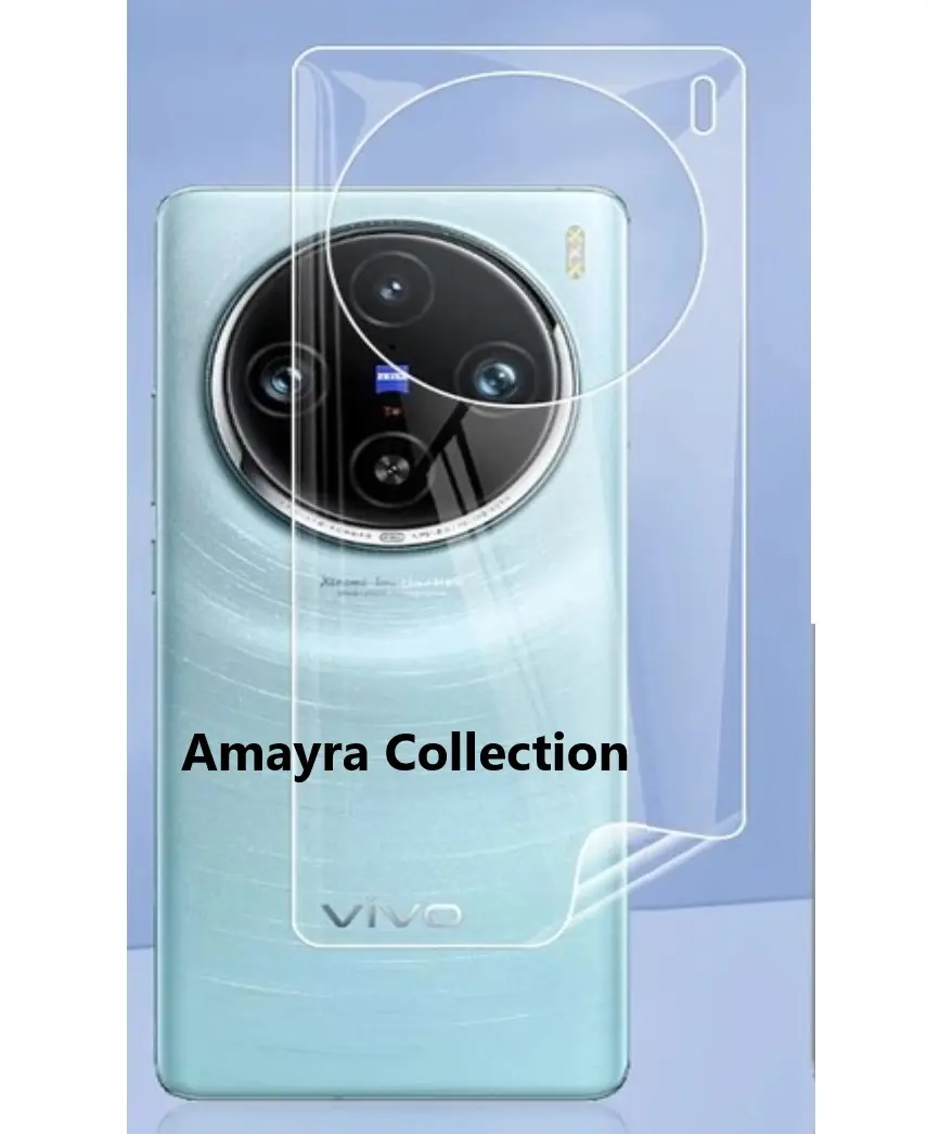 Picture of 3in1 Protector Combo Pack for vivo X200 Pro (Front Hydrogel Screen Protector Poly + Back Hydrogel Poly Protector + Camera Lens Protector)