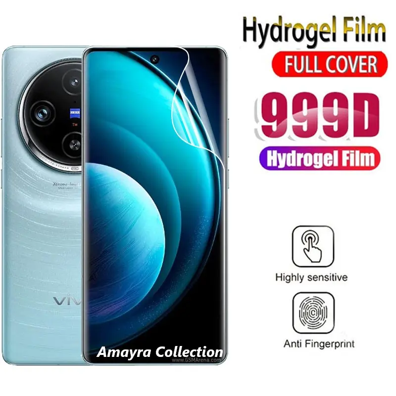 Picture of vivo X200 Pro TPU Protective Film Hydrogel Front Poly Protector Screen Protector Anti-Shatter / High Definition (Front Poly)
