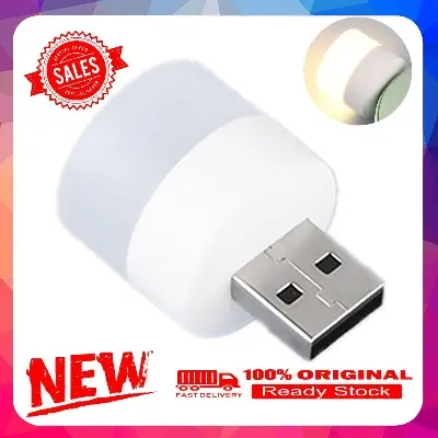 Picture of USB Plug Lamp Mini Night Light Computer Mobile Power Charging Small Book Lamps LED Eye Protection Reading Light Desk Lighting